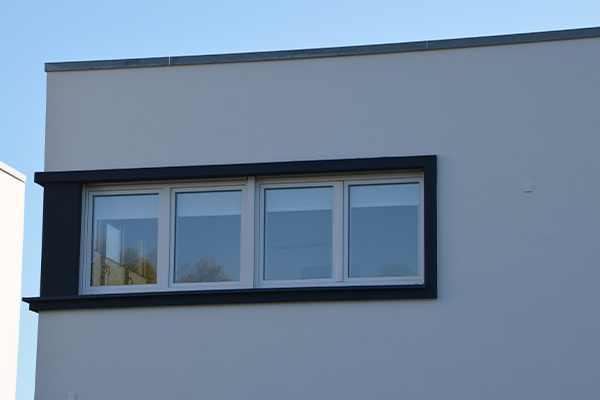 Fensterdetails beim Objektbau von Neesen Schlüsselfertigbau